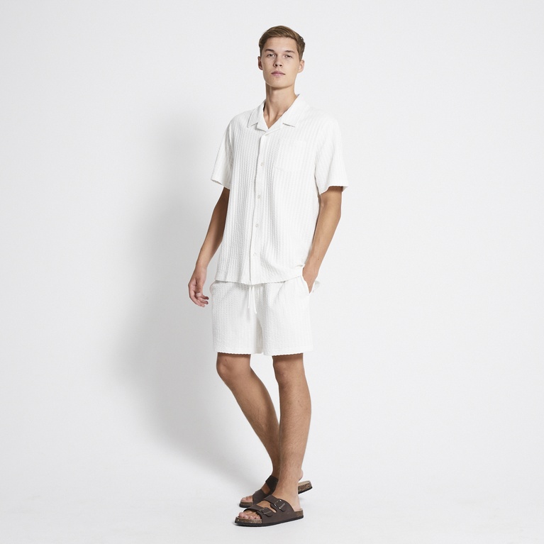 Short sleeve shirt "Sammie" Off white